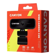 Купить Веб-камера CANYON C2N 1080p Full HD Black (CNE-HWC2N) - фото 1