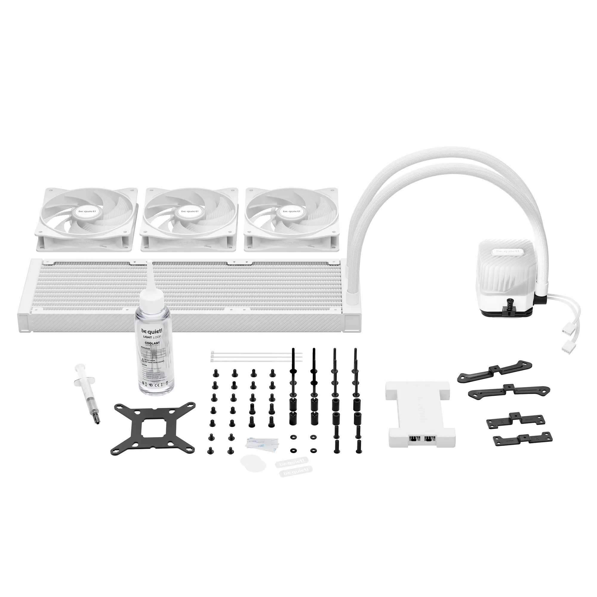 Купити Система водяного охолодження be quiet! LIGHT LOOP 360mm White (BW023) - фото 6