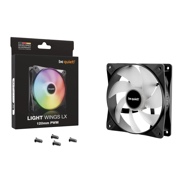 Купить Вентилятор be quiet! LIGHT WINGS LX 120mm PWM (BL120) - фото 5