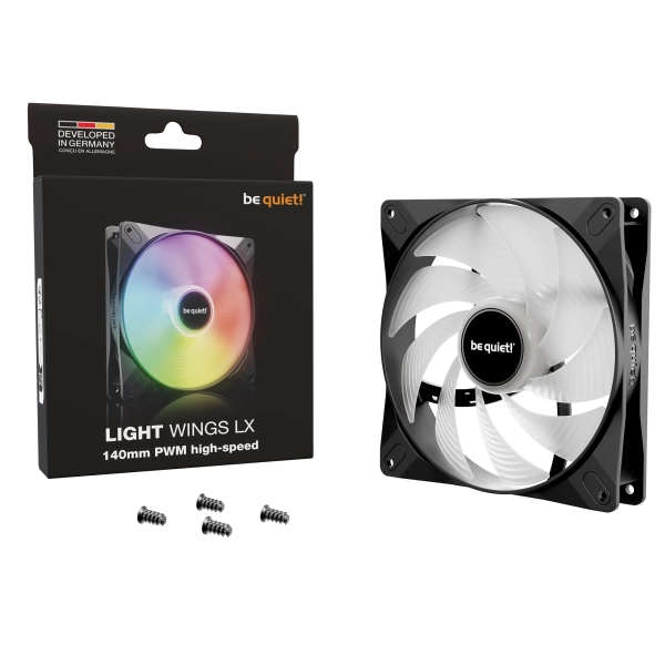 Купить Вентилятор be quiet! LIGHT WINGS LX 140mm PWM high-speed (BL129) - фото 5
