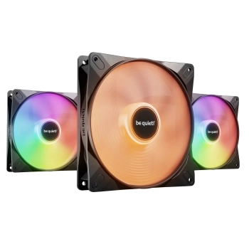 Купити Комплект вентиляторів be quiet! LIGHT WINGS LX 140mm PWM high-speed 3-Pack Black (BL130) - фото 1