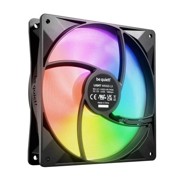 Купить Комплект вентиляторов be quiet! LIGHT WINGS LX 140mm PWM high-speed 3-Pack Black (BL130) - фото 4