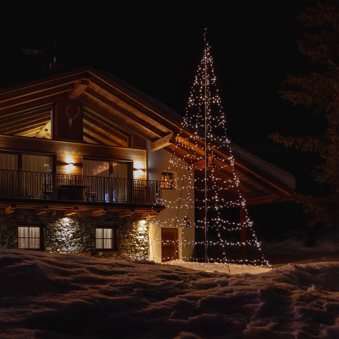 Купить Умная LED гирлянда Twinkly Light Tree 3D 3m (TWP500SPP-BEU) - фото 5