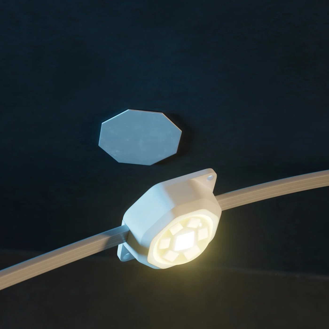 Купити Розумна LED гірлянда Twinkly Permanent Lights (TWPL072STP-TEU) - фото 3