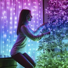 Купити Розумна LED гірлянда Twinkly Strings RGB 250LED 20m Black (TWS250STP-BEU) - фото 2