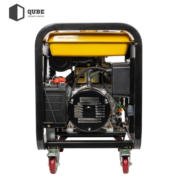 Купить Генератор дизельный Qube QFED10000XE-3 3-phase, 8.1kW 8.8kW, 220V/380V, 12.5L - фото 9