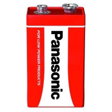 Купити Батарейка Panasonic RED ZINK COAL-ZINC 6F22 1 шт. (6F22REL/1BP) - фото 2
