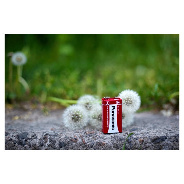 Купити Батарейка Panasonic RED ZINK COAL-ZINC 6F22 1 шт. (6F22REL/1BP) - фото 3