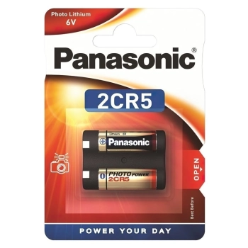 Купить Батарейка Panasonic LITHIUM 2CR5 1 шт. (2CR-5L/1BP) - фото 1