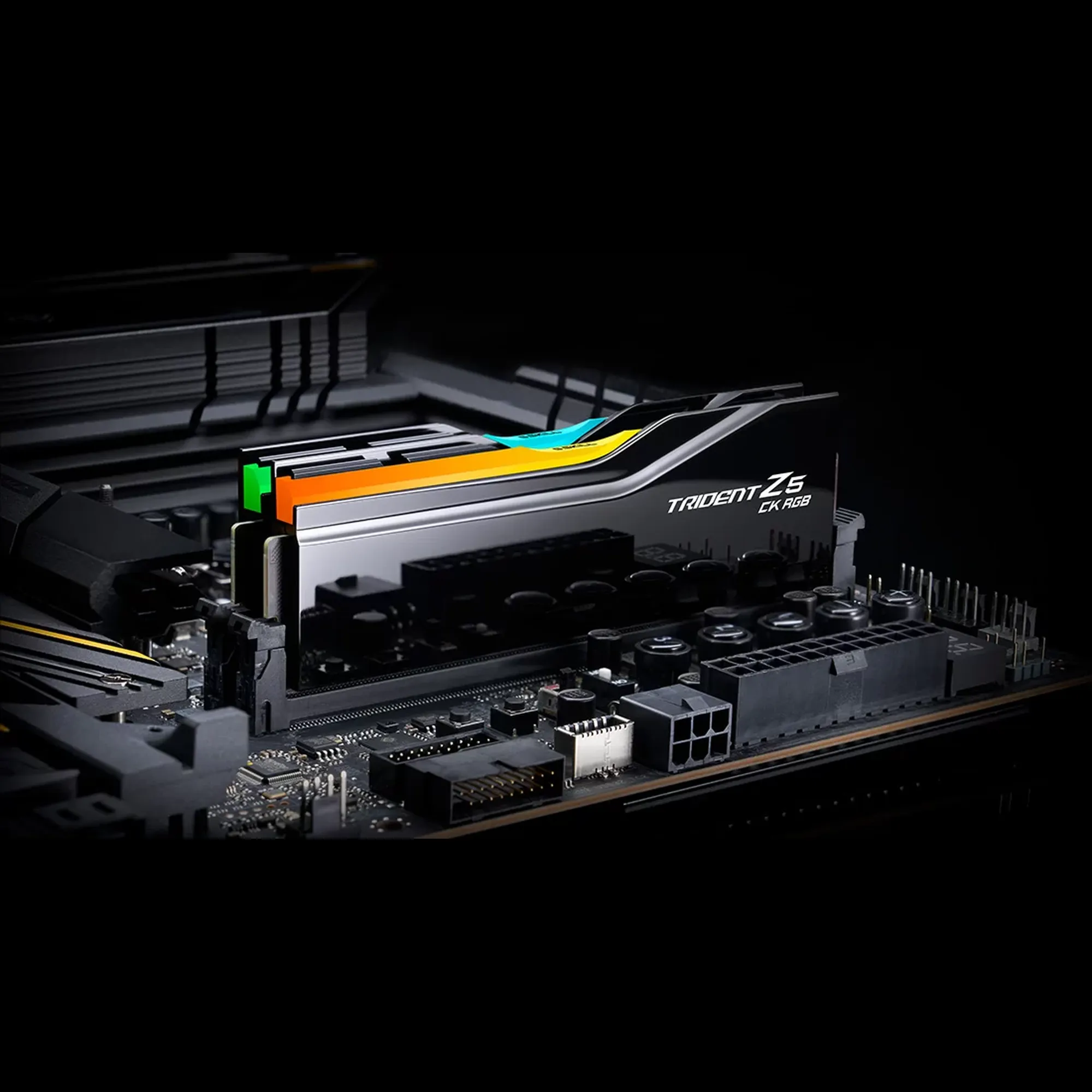 Купить Модуль памяти G.SKILL Trident Z5 CK RGB Series DDR5-9600 CUDIMM 48GB (2x24GB) (F5-9600C4658H24GX2-TZ5CRK) - фото 8