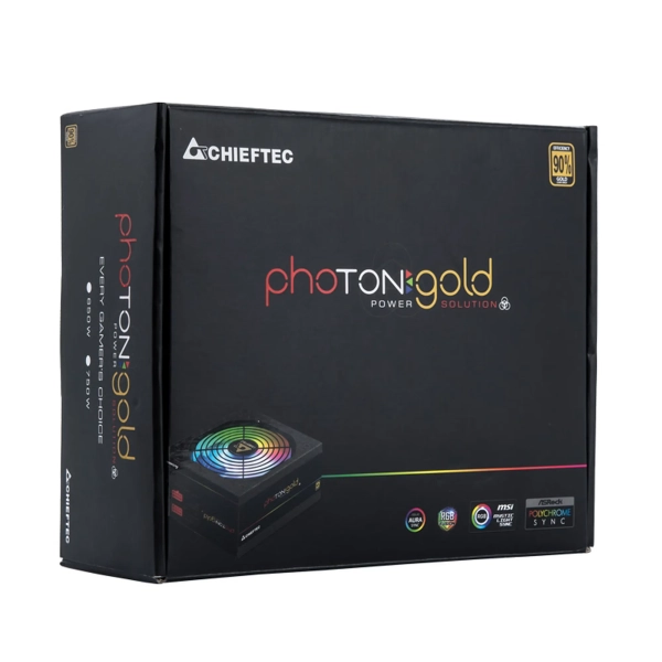 Купить Блок питания CHIEFTEC PHOTON Gold RGB 650W (GDP-650C-RGB) - фото 7