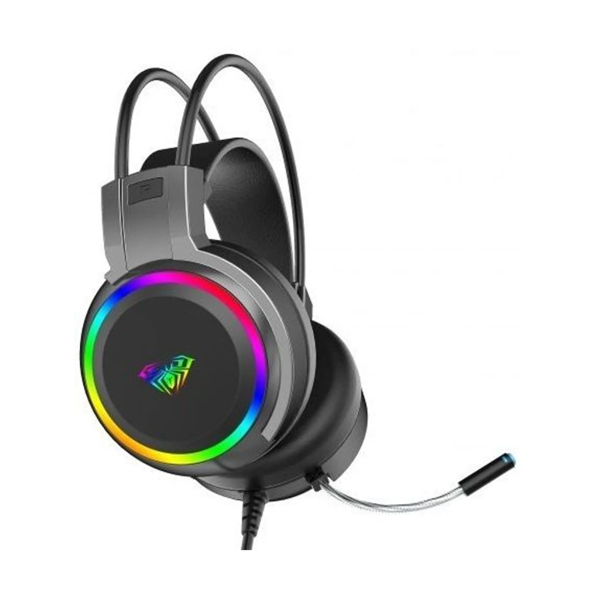 Купити Навушники AULA S608 Wired Gaming Headset Black (6948391235509) - фото 2