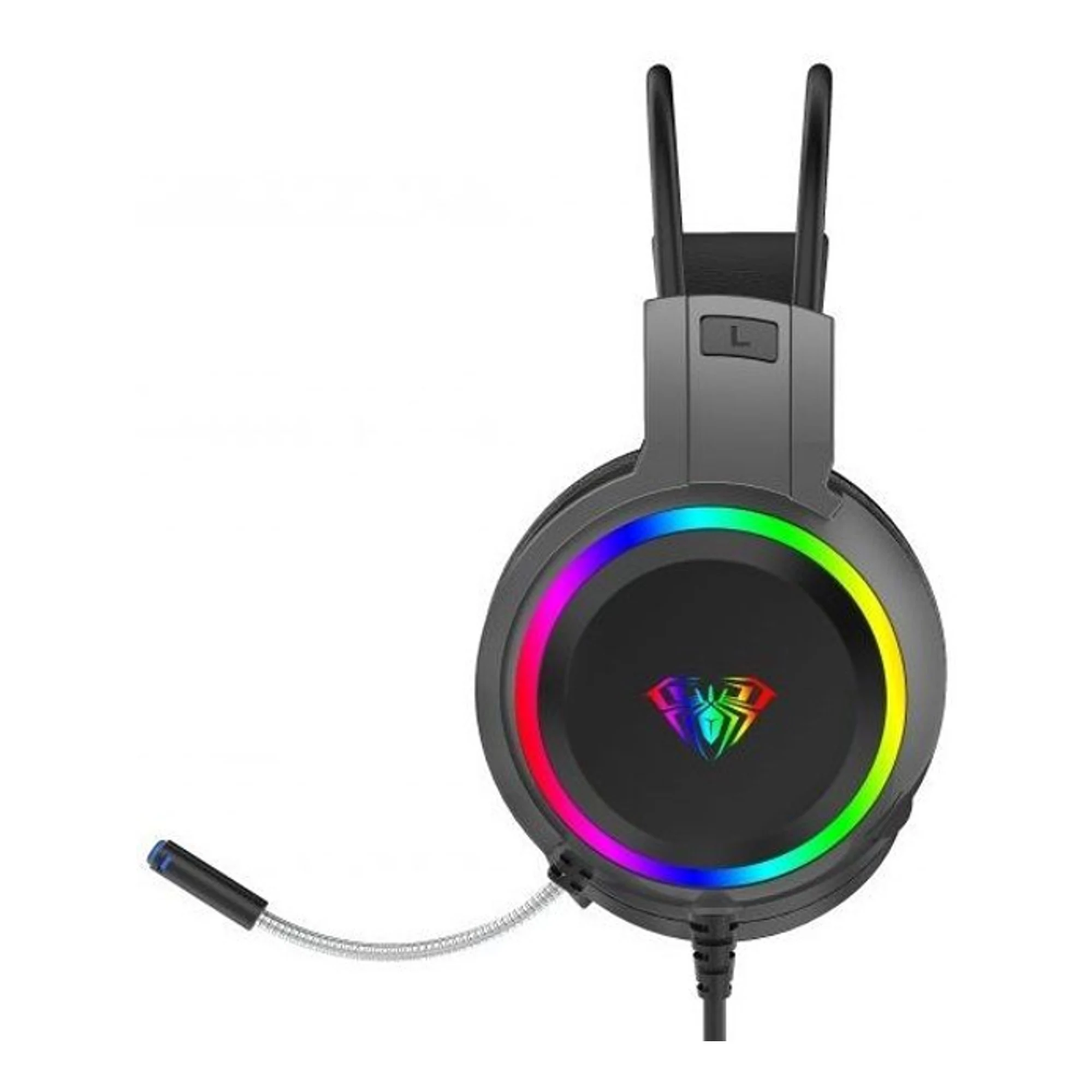 Купити Навушники AULA S608 Wired Gaming Headset Black (6948391235509) - фото 3