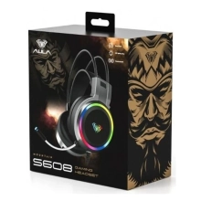 Купити Навушники AULA S608 Wired Gaming Headset Black (6948391235509) - фото 5