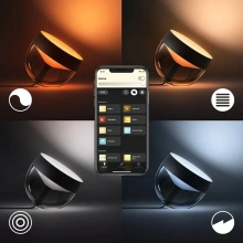 Купить Настольная лампа Philips Hue Iris, Color, BT, DIM, черная (929002376201) - фото 4
