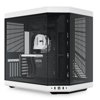 Купить Корпус Hyte Y70 Black-White Mid-Tower E-ATX with PCIE 4.0 cable (CS-HYTE-Y70-BW) - фото 1