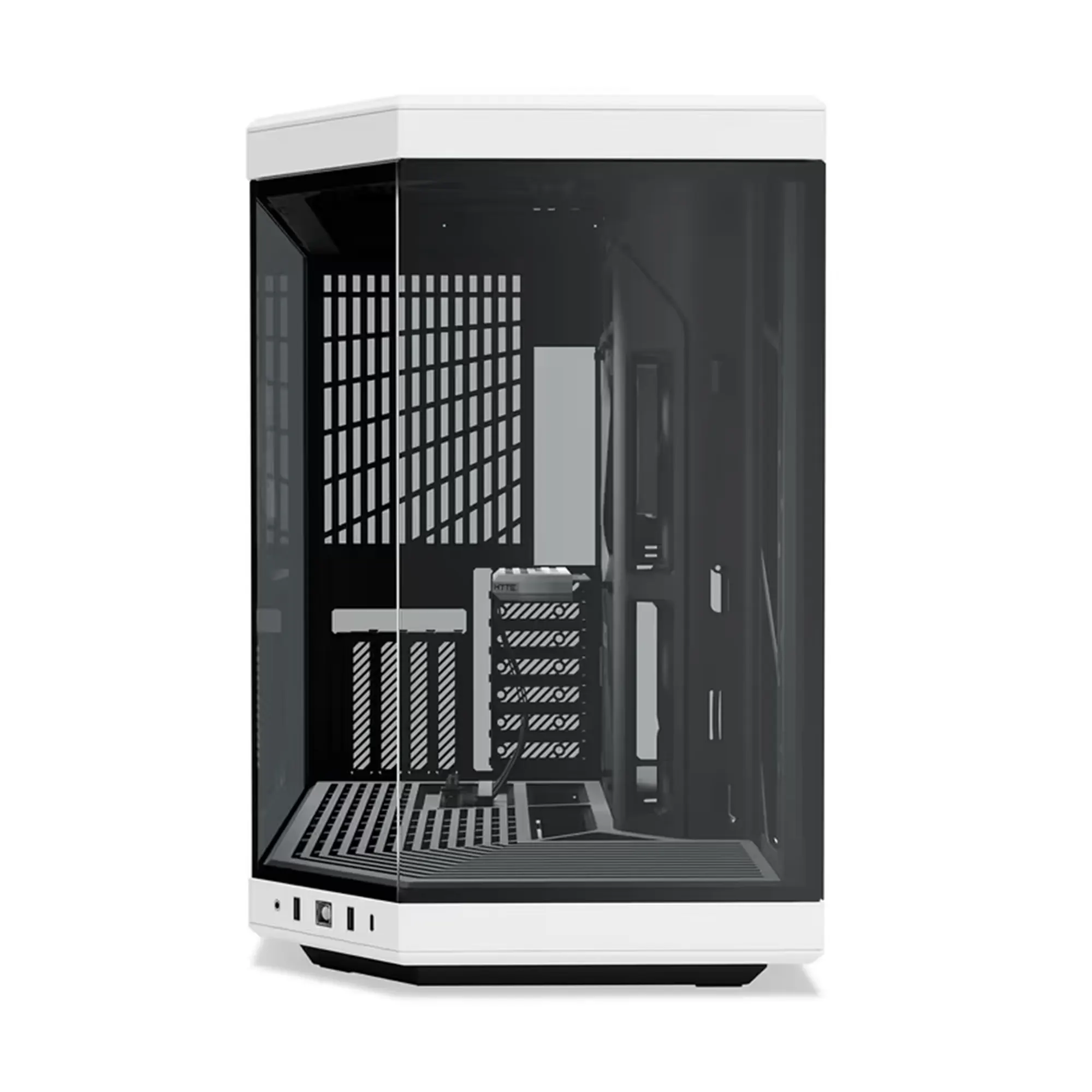 Купить Корпус Hyte Y70 Black-White Mid-Tower E-ATX with PCIE 4.0 cable (CS-HYTE-Y70-BW) - фото 2