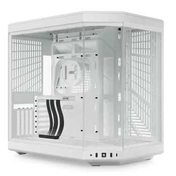 Купить Корпус Hyte Y70 Snow White Mid-Tower E-ATX with PCIE 4.0 cable (CS-HYTE-Y70-WW) - фото 1