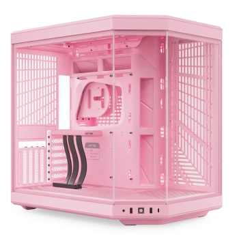 Купить Корпус Hyte Y70 Strawberry Milk Mid-Tower E-ATX with PCIE 4.0 cable (CS-HYTE-Y70-SM) - фото 1