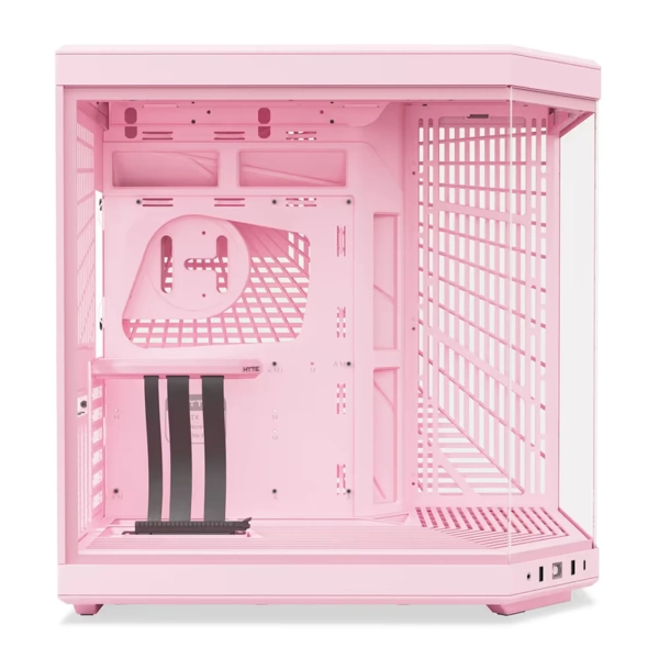 Купити Корпус Hyte Y70 Strawberry Milk Mid-Tower E-ATX with PCIE 4.0 cable (CS-HYTE-Y70-SM) - фото 3