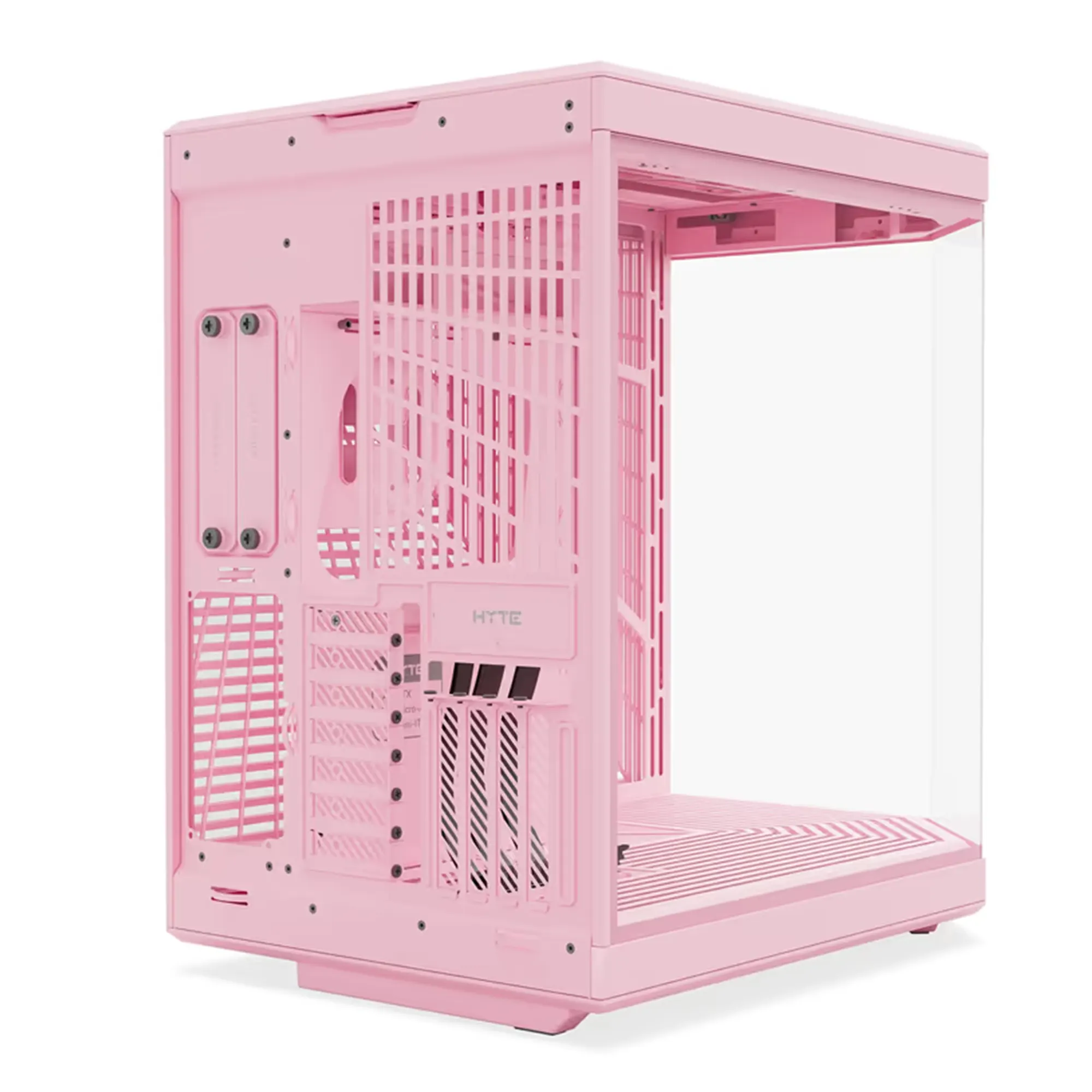 Купити Корпус Hyte Y70 Strawberry Milk Mid-Tower E-ATX with PCIE 4.0 cable (CS-HYTE-Y70-SM) - фото 4