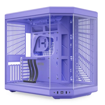 Купить Корпус Hyte Y70 Taro Milk Mid-Tower E-ATX with PCIE 4.0 cable (CS-HYTE-Y70-TM) - фото 1