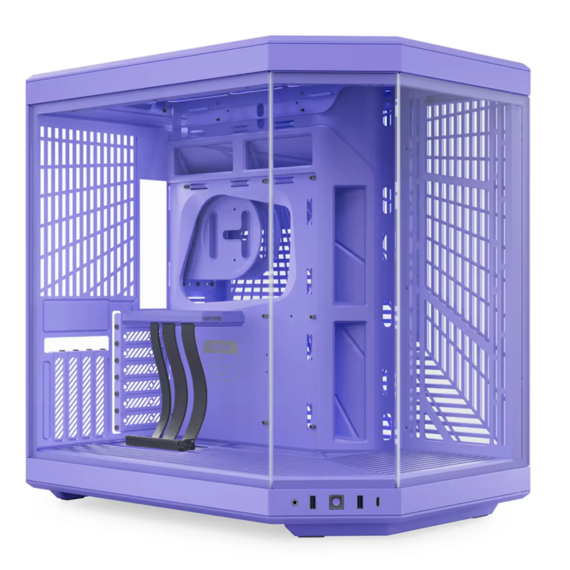 Купить Корпус Hyte Y70 Taro Milk Mid-Tower E-ATX with PCIE 4.0 cable (CS-HYTE-Y70-TM) - фото 1