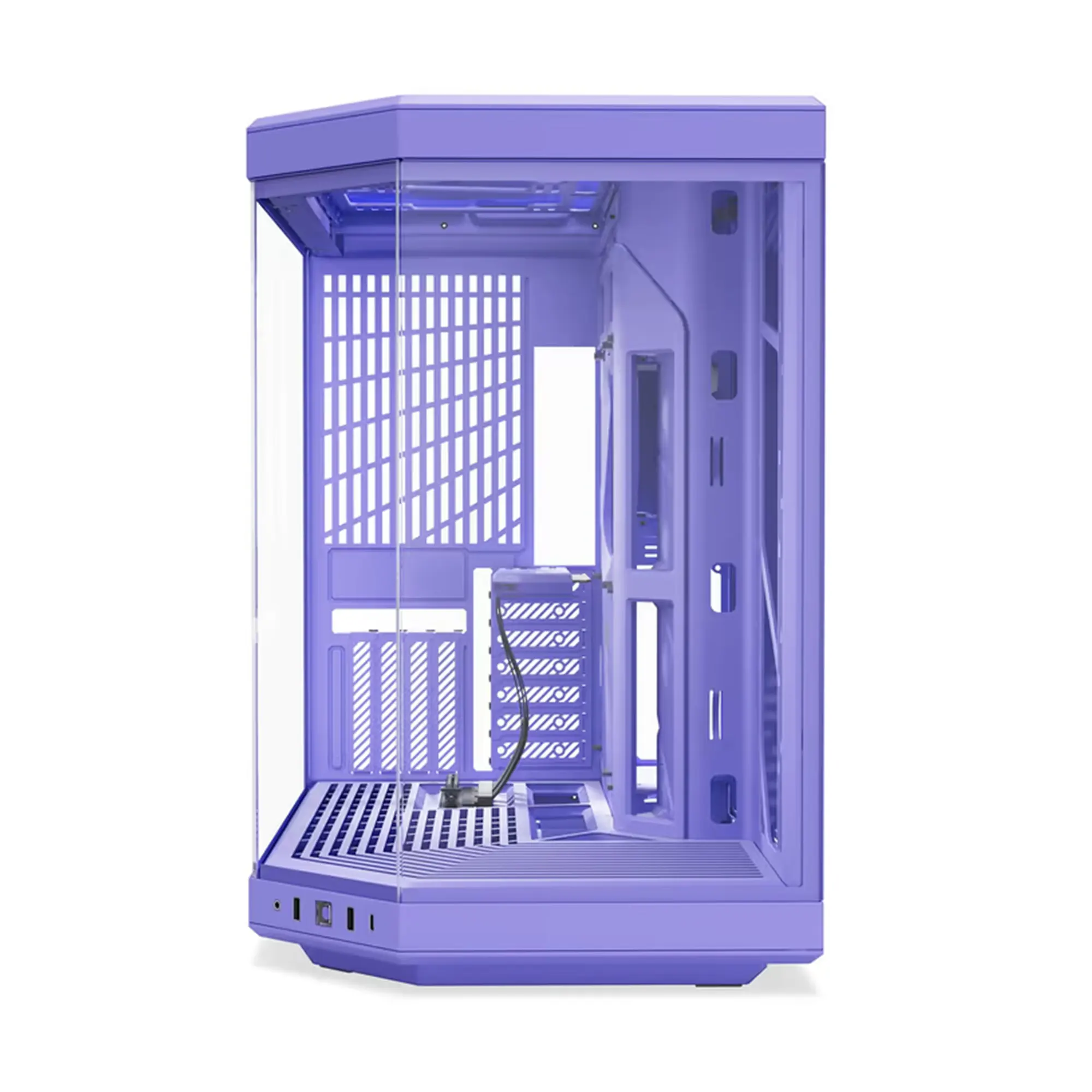 Купить Корпус Hyte Y70 Taro Milk Mid-Tower E-ATX with PCIE 4.0 cable (CS-HYTE-Y70-TM) - фото 2