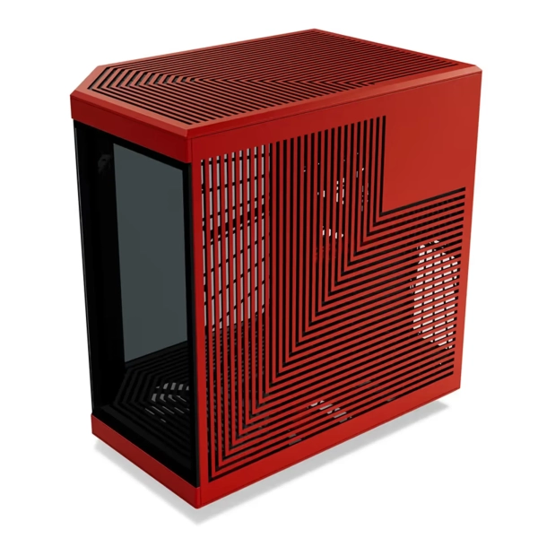 Купить Корпус Hyte Y70 Touch Infinite Black-Red Mid-Tower E-ATX with PCIE 4.0 cable (CS-HYTE-Y70TTI-RB) - фото 4