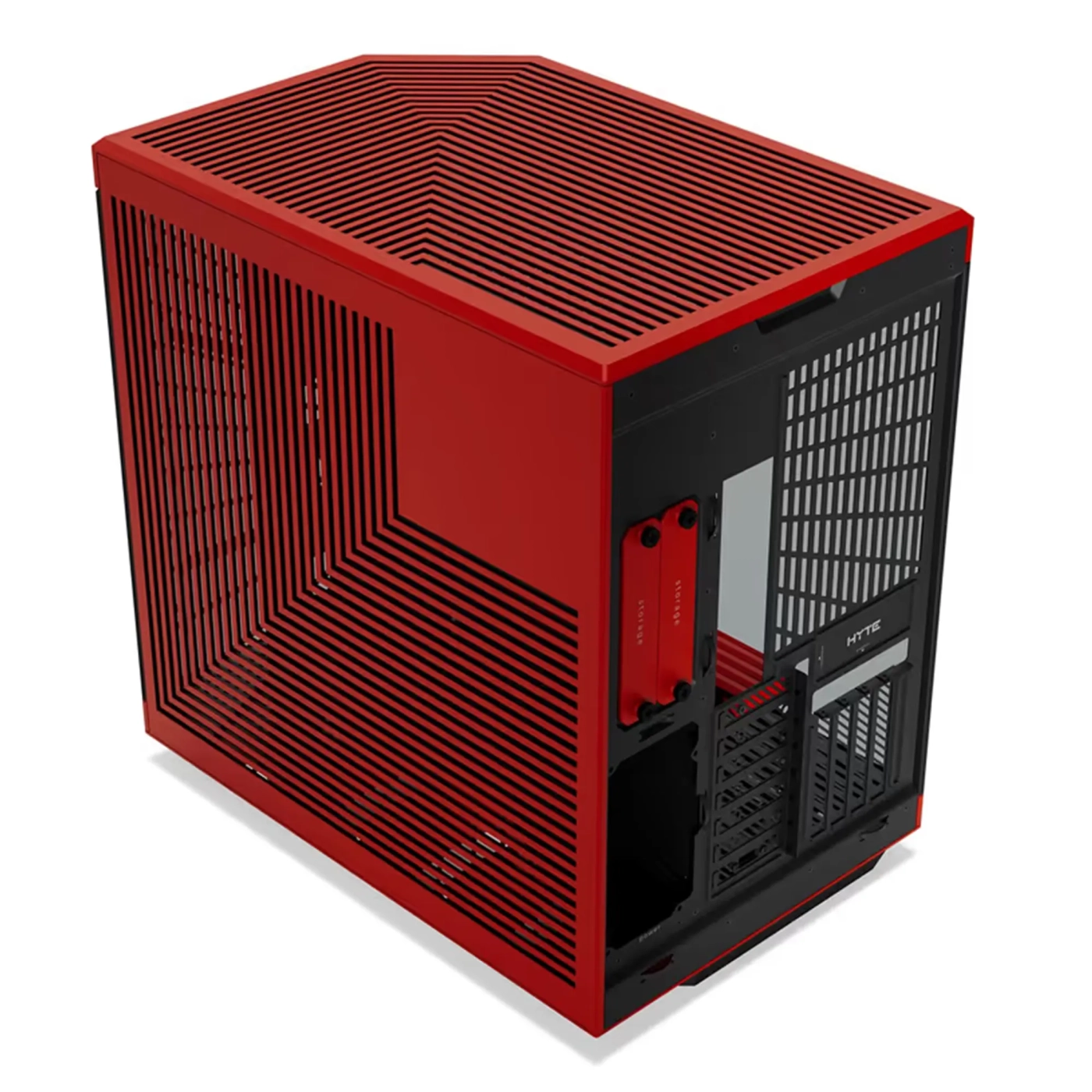 Купить Корпус Hyte Y70 Touch Infinite Black-Red Mid-Tower E-ATX with PCIE 4.0 cable (CS-HYTE-Y70TTI-RB) - фото 5