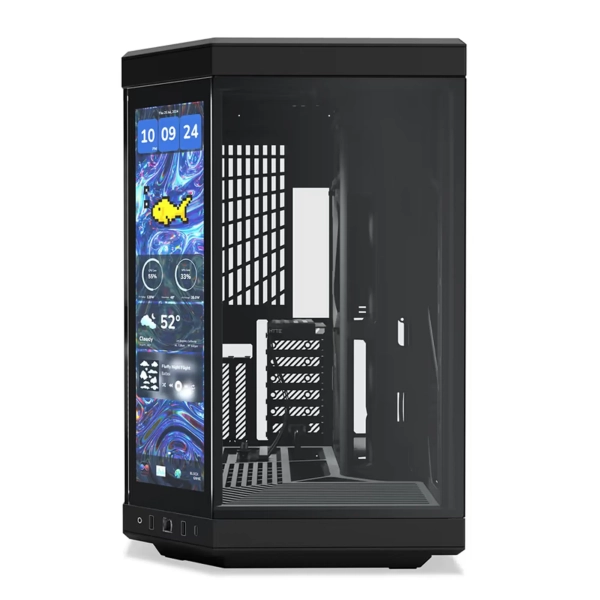 Купити Корпус Hyte Y70 Touch Infinite Black Mid-Tower E-ATX with PCIE 4.0 cable (CS-HYTE-Y70TTI-BB) - фото 2
