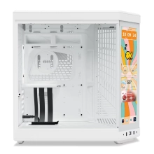 Купити Корпус Hyte Y70 Touch Infinite Snow White Mid-Tower E-ATX with PCIE 4.0 cable (CS-HYTE-Y70TTI-WW) - фото 2