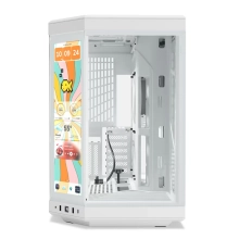 Купити Корпус Hyte Y70 Touch Infinite Snow White Mid-Tower E-ATX with PCIE 4.0 cable (CS-HYTE-Y70TTI-WW) - фото 3