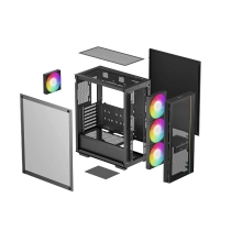 Купить Корпус DeepCool Matrexx 55 Mesh V4 (R-MATREXX55-BKAGA4-G-4) - фото 12