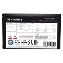 Купити Блок живлення Xilence XP650R6.2_Bulk Performance C+ 650W 80+ White Bulk - фото 4