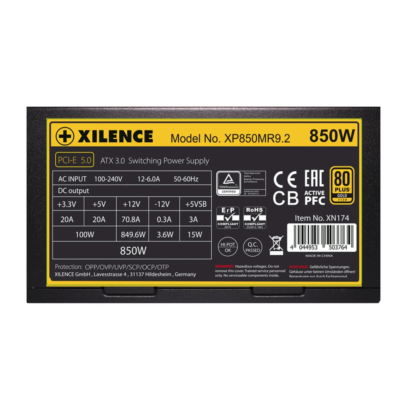 Купить Блок питания Xilence XP850MR9.2 Performance X+ 850W ATX 3.0 80+ Gold - фото 4