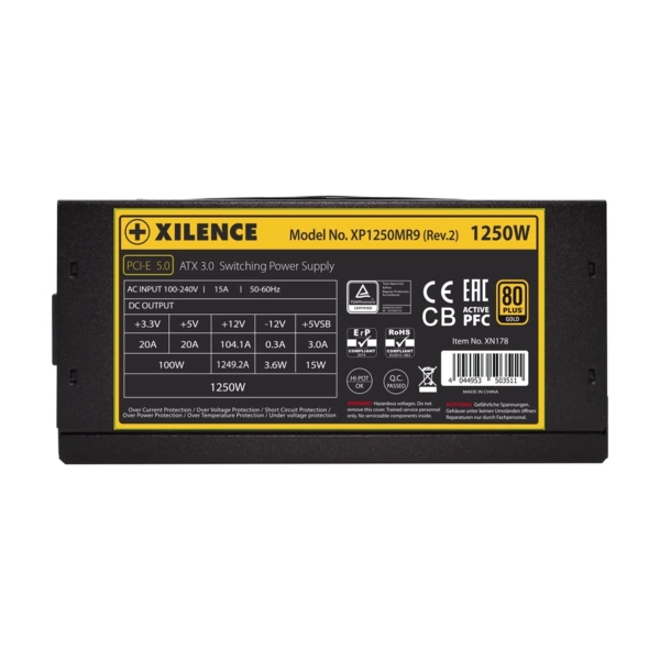Купить Блок питания Xilence XP1250MR9.2 Performance X+ 1250W ATX 3.0 80+ Gold - фото 3