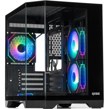 Купити Корпус QUBE CRYSTAL ARGB Black (CRYSTAL_GBNU3) - фото 2