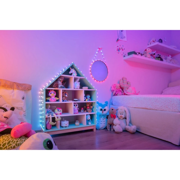Купить Умная LED гирлянда Twinkly Candies Heart RGB 200LED 12m Green (TWKH200RGB-G) - фото 7