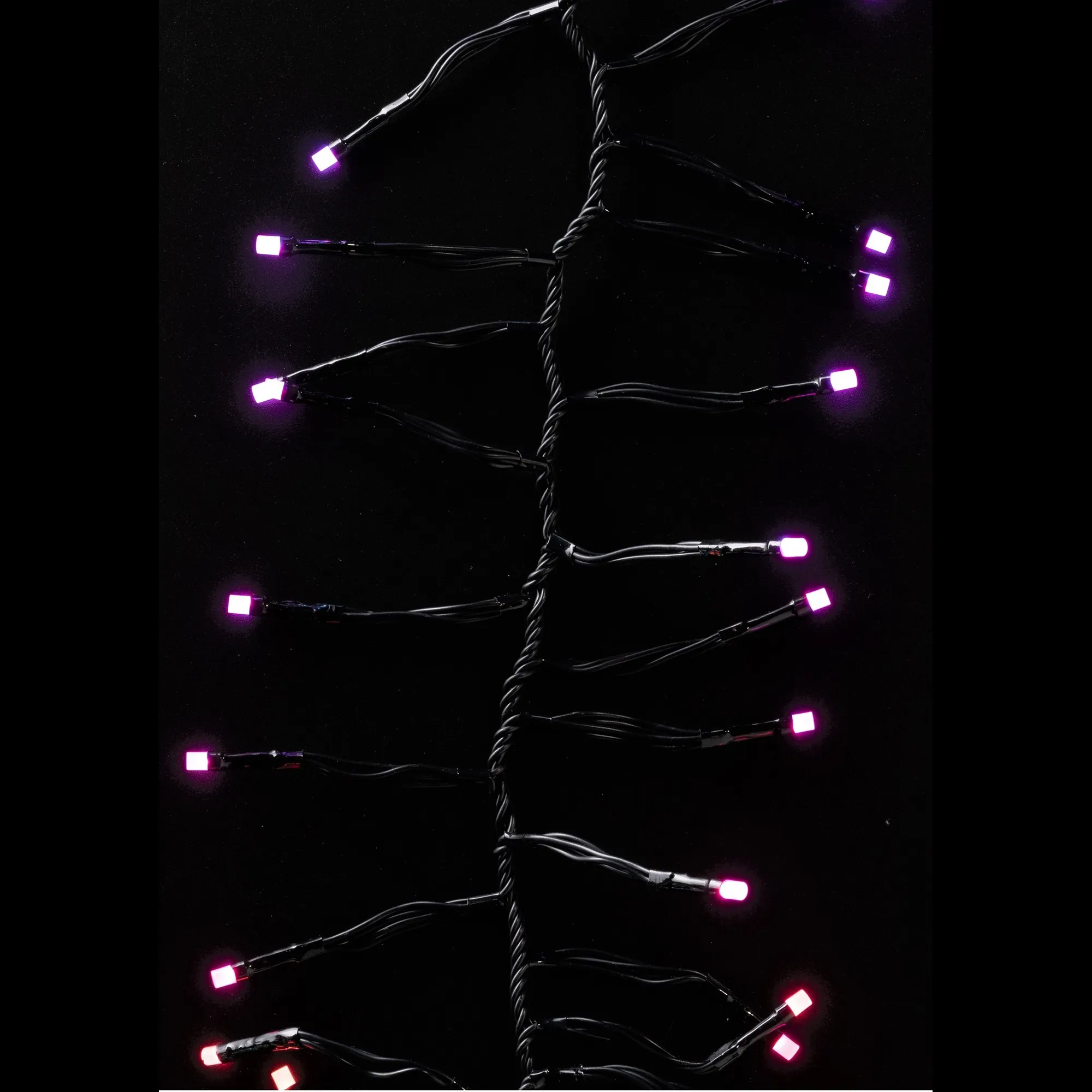 Купить Умная LED гирлянда Twinkly Cluster RGB 400LED 6m Black (TWC400STP-BEU) - фото 8