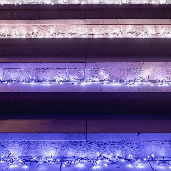 Купить Умная LED гирлянда Twinkly Cluster RGB 400LED 6m Black (TWC400STP-BEU) - фото 8