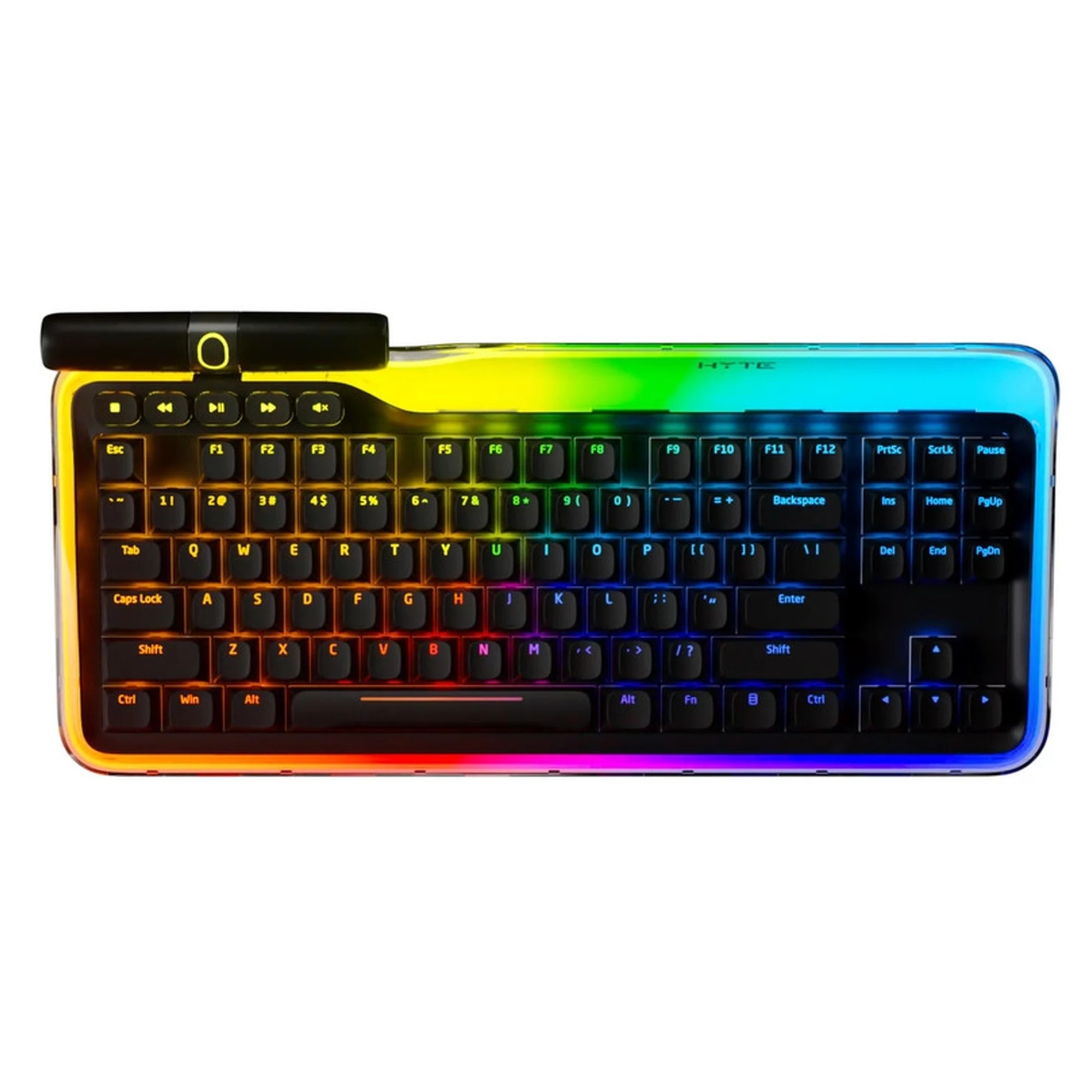 Купить Клавиатура Hyte KEEB TKL RGB Plexi Eng Hot Swap (KB-HYTE-KEEB) - фото 1