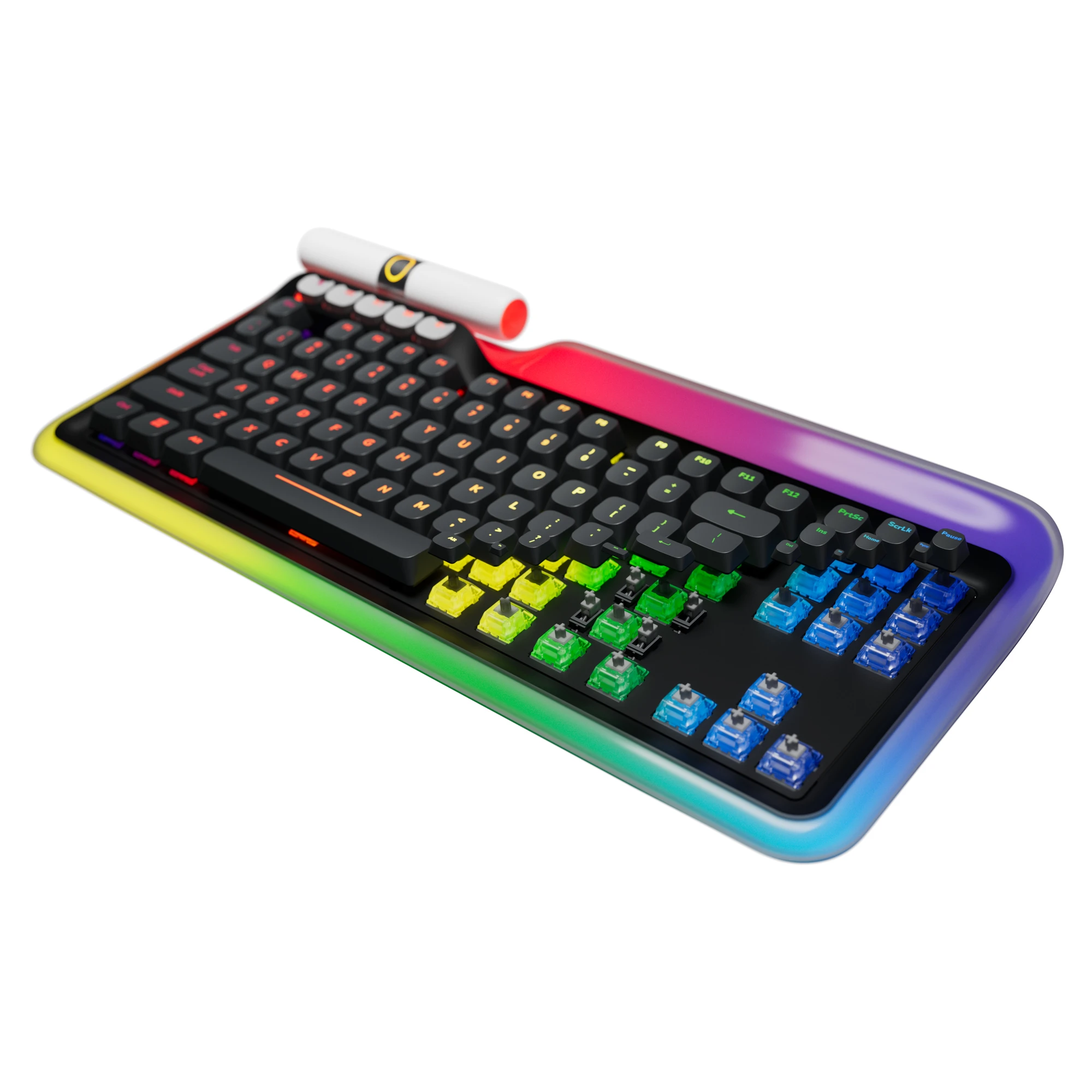 Купить Клавиатура Hyte KEEB TKL RGB Plexi Eng Hot Swap (KB-HYTE-KEEB) - фото 2