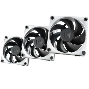 Купить Вентилятор Hyte THICC FP12 Fan 3 Pack with controller NP50 (FAN-HYTE-FP12-BW-3NP) - фото 1