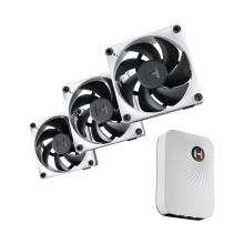 Купить Вентилятор Hyte THICC FP12 Fan 3 Pack with controller NP50 (FAN-HYTE-FP12-BW-3NP) - фото 7