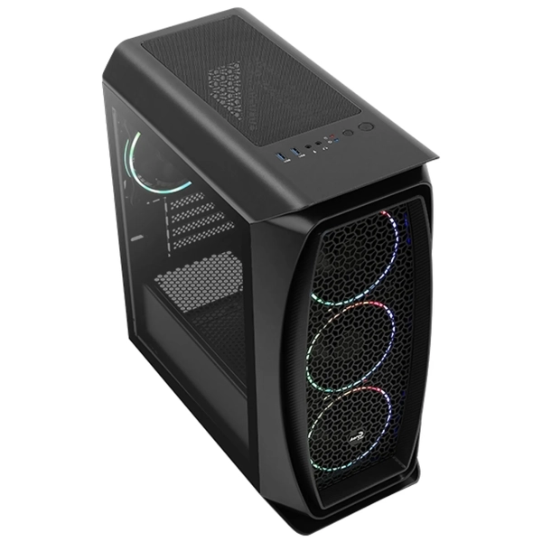 Купить Корпус AeroCool Aero One Mini Eclipse-G-BK-v1 (ACCS-PB18143.11) Black - фото 10