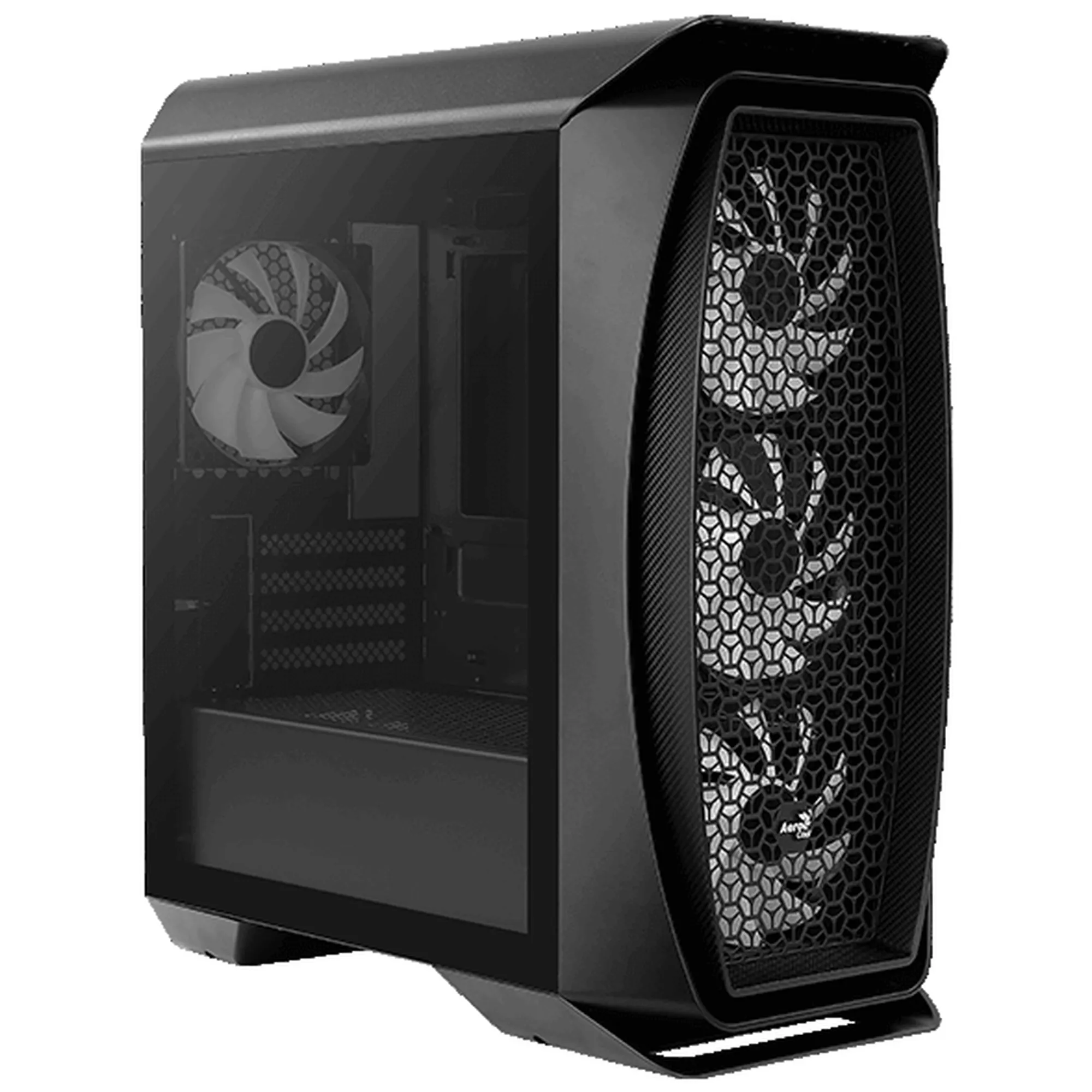 Купить Корпус AeroCool Aero One Mini Frost-G-BK-v1 (ACCS-PB18043.11) Black - фото 2
