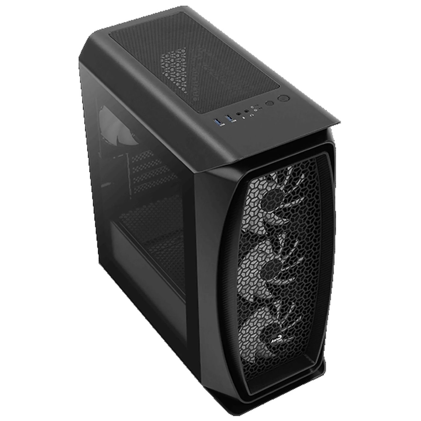 Купить Корпус AeroCool Aero One Mini Frost-G-BK-v1 (ACCS-PB18043.11) Black - фото 9