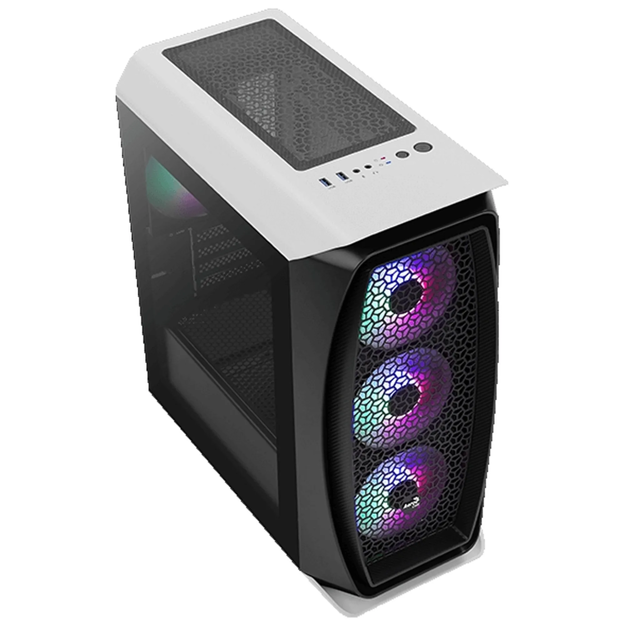 Купить Корпус AeroCool Aero One Mini Frost-G-WT-v1 (ACCS-PB18043.21) White - фото 10