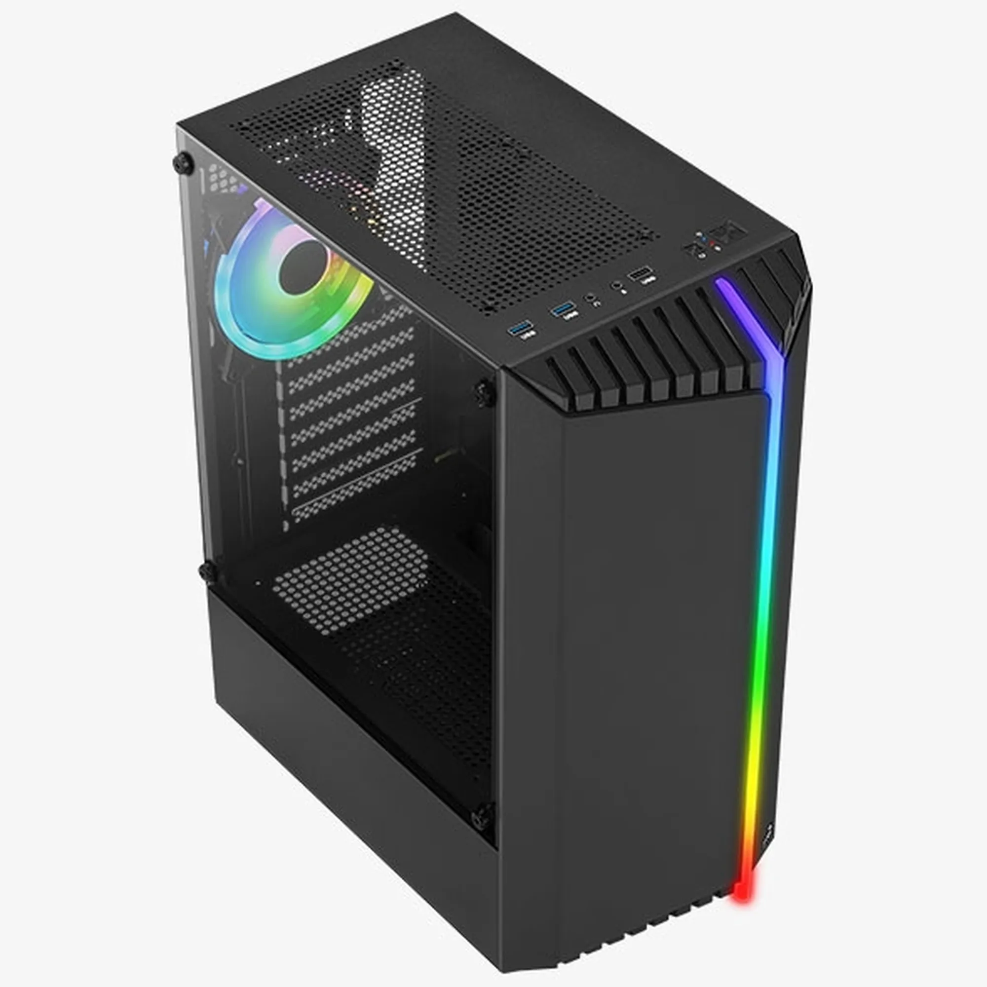 Купить Корпус AeroCool Bionic-G-BK-v2 (ACCM-PV34113.11) Black - фото 12